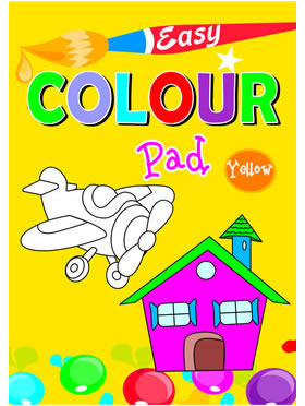 Little Scholarz Easy Colour Pad - Yellow